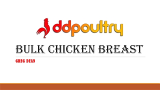 BULK CHICKEN BREAST