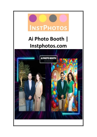 Ai Photo Booth  Instphotos.com