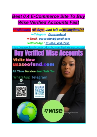 Best 0.4 E-Commerce Site To Buy Wise Verified Accounts Fast (1)