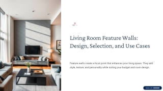 Types of Living Room Feature Walls and When to Use Them