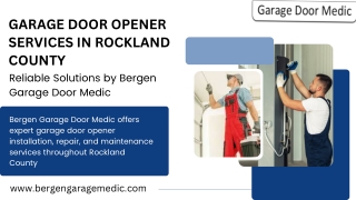 Garage Door Opener Services in Rockland County