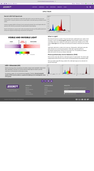 Secret LED Full Spectrum