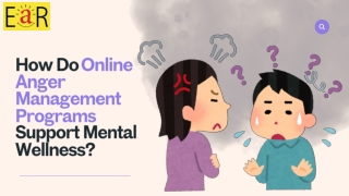 How Do Online Anger Management Programs Support Mental Wellness