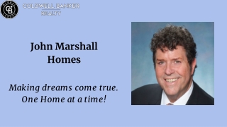 Buy Your Dream Home with Professional Real Estate Agent - John Marshall Homes