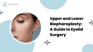 Upper Blepharoplasty in Cape Town