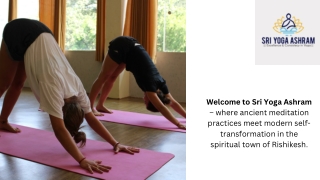 200 Hour Meditation Teacher Training Course in India at Sri Yoga Ashram