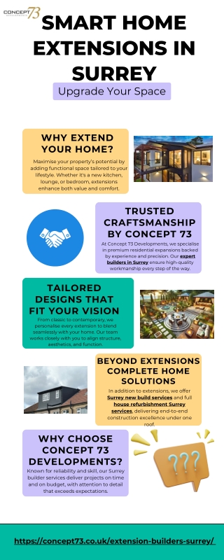 Smart Home Extensions in Surrey