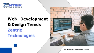 Web Development & Design Trends