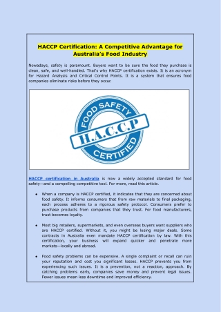 Top-Notch ISO Accreditation Services in Sydney| Global Accredited Training