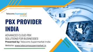 PBX Provider India