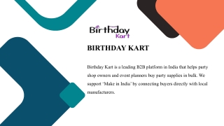 Add charm to any occasion with balloons for decoration from BIRTHDAY KART! Whether you’re celebrating a birthday