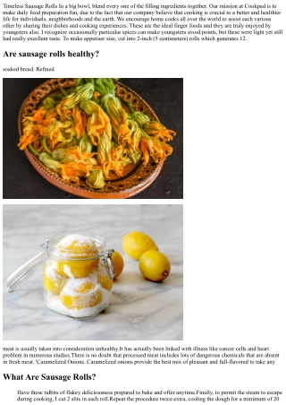 Indian Sausage Rolls