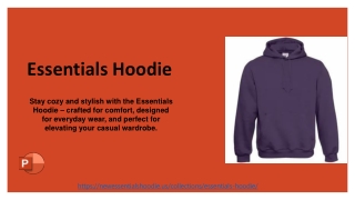 Cozy & Stylish Essentials Hoodie for Everyday