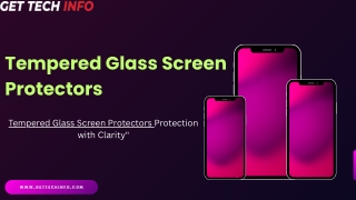 Tempered Glass Screen Protectors