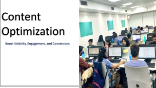 Content Optimization