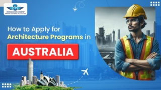 How to Apply for Architecture Programs in Australia