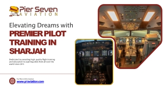 Pier Seven | Professional Airline Pilot Type Training India