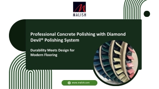 Professional Concrete Polishing with Diamond Devil® Polishing System