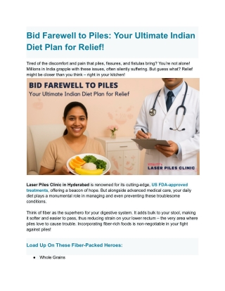 Bid Farewell to Piles_ Your Ultimate Indian Diet Plan for Relief (1)