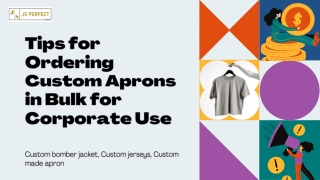 Tips for Ordering Custom Aprons in Bulk for Corporate Use