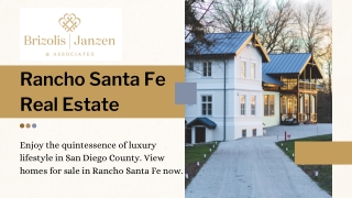 Resorts in San Diego County - Brizolis Janzen & Associates