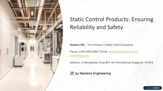 High-Quality Static Control Products for ESD Protection