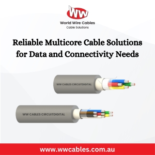 Reliable Multicore Cable Solutions for Data and Connectivity Needs