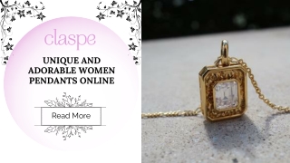 Buy Unique and Adorable Women Pendants Online