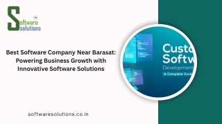 Best Software Company Near Barasat Powering Business Growth with Innovative Software Solutions