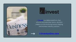 Get the Latest Financial News with I Invest Online