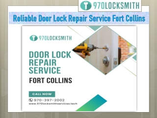 Reliable Door Lock Repair Service Fort Collins