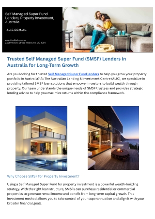 Investment loans australia