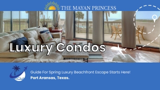 Guide For Spring Luxury Beachfront Escape Starts Here!