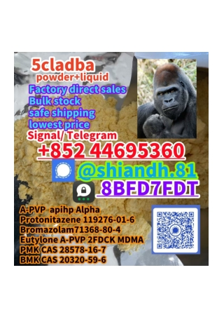 5CLADBA 5cl adba 5cladba raw materials 5CL Fast shipping