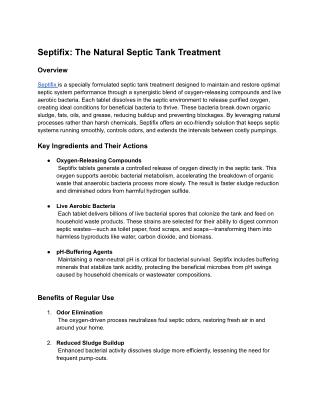 Septifix: The Ultimate Solution for Quick Home Repairs