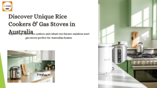 Order Best Gas Stoves in Australia
