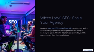 White Label SEO: Scale Your Agency