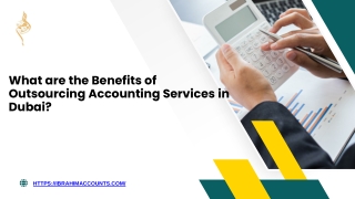 What are the Benefits of Outsourcing Accounting Services in Dubai