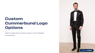 Custom Cummerbunds – Designed to Impress