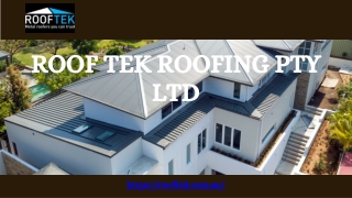 Features That Make Colorbond Roofing a Brilliant Choice in Australia