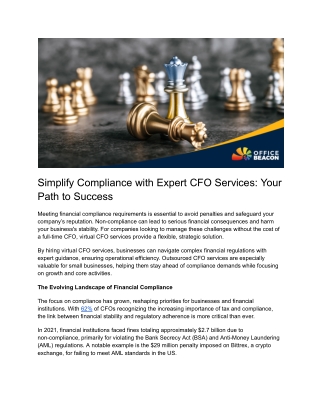 Hire Virtual CFO Services