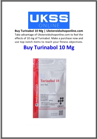 Buy Turinabol 10 Mg  Uksteroidsshoponline.com