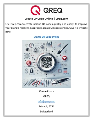 Create Qr Code Online Qreq.com