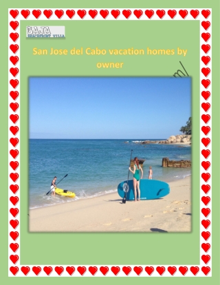San Jose del Cabo vacation homes by owner