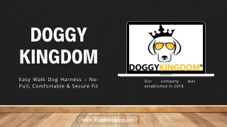 Easy Walk Dog Harness – No-Pull, Comfortable & Secure Fit