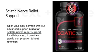Sciatic Nerve Relief Support