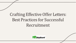 Offer Letter Format
