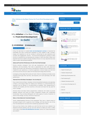 Front-End Development in Delhi