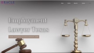 Employment Lawyer Texas | Oracle Legal Group - Experts in Employment Law Represe