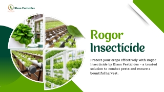 Rogor Insecticide